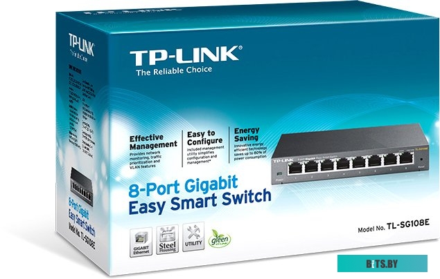 Настраиваемый коммутатор TP-Link TL-SG108E