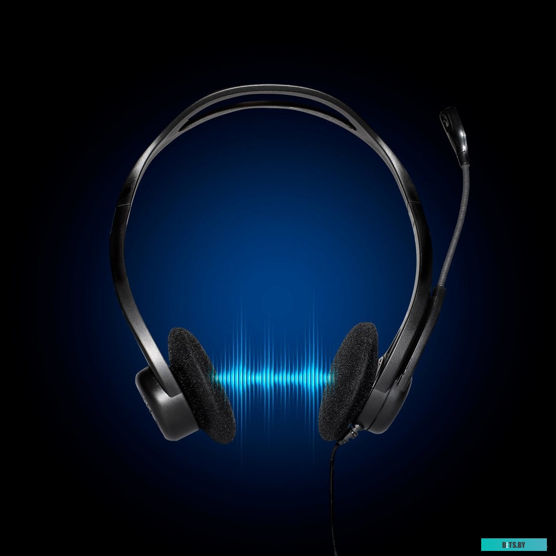 Офисная гарнитура Logitech PC Headset 960 USB <981-000100>