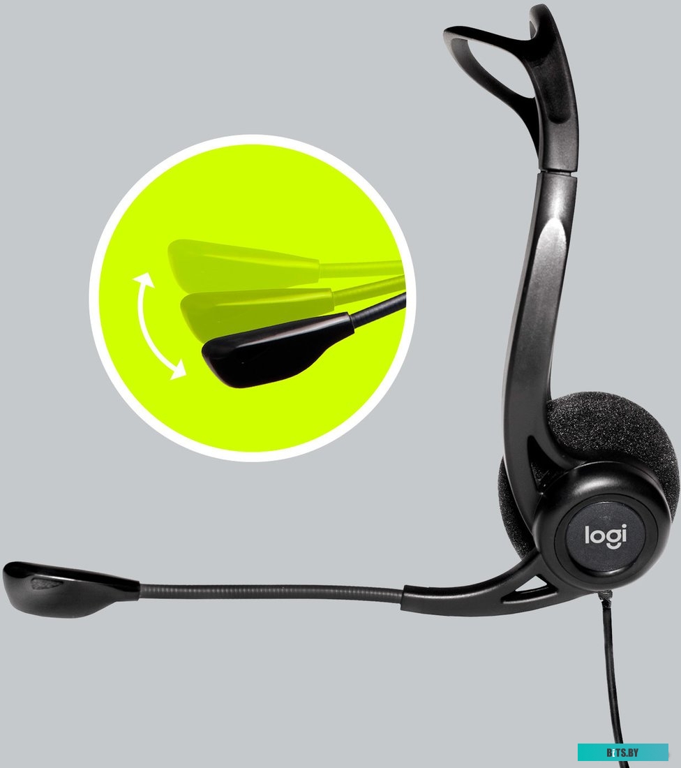 Офисная гарнитура Logitech PC Headset 960 USB <981-000100>