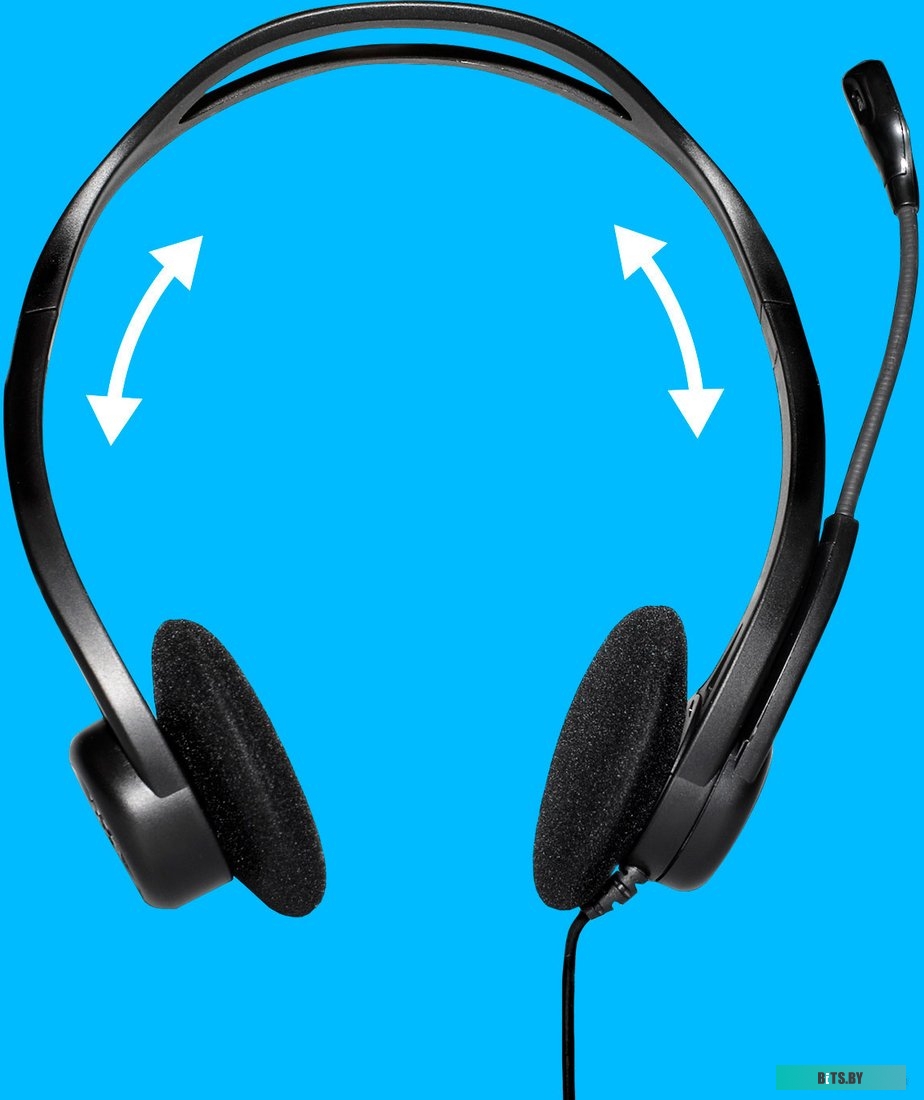 Офисная гарнитура Logitech PC Headset 960 USB <981-000100>