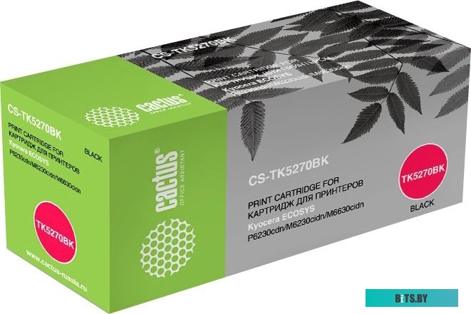 Картридж Cactus CS-TK5270BK (аналог Kyocera TK-5270K)