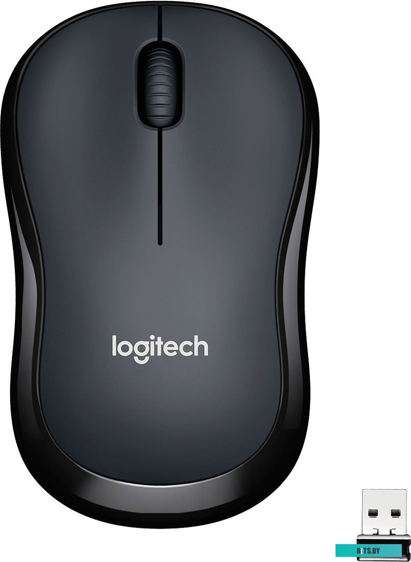 Мышь Logitech M220 Silent (темно-серый) [910-004878]