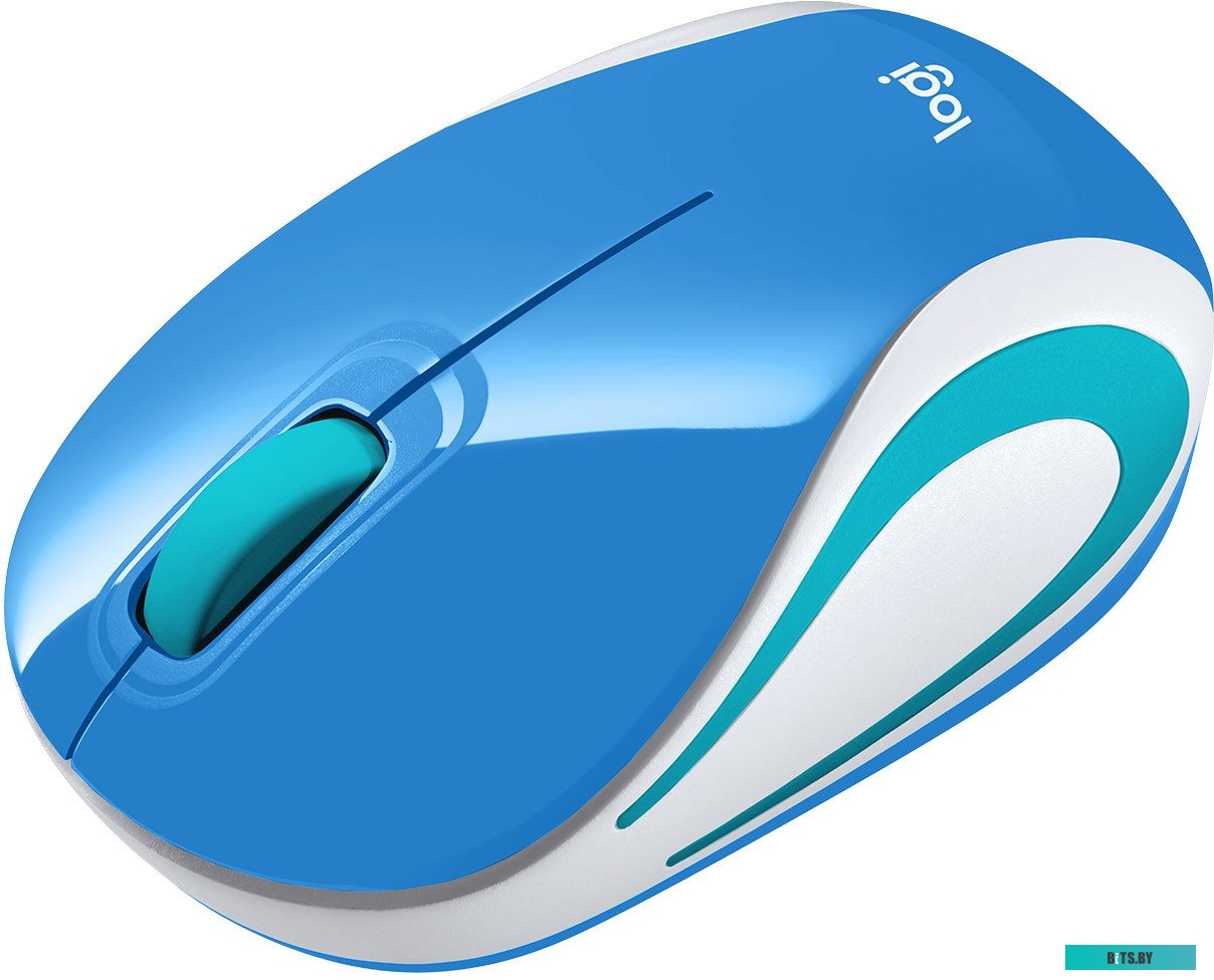 Мышь Logitech M187 (голубой) <910-002733>