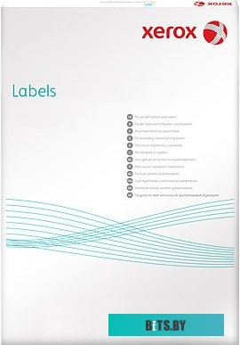 003R97410 Наклейки XEROX A4, 33 этикетки (70х25.4), 100л.