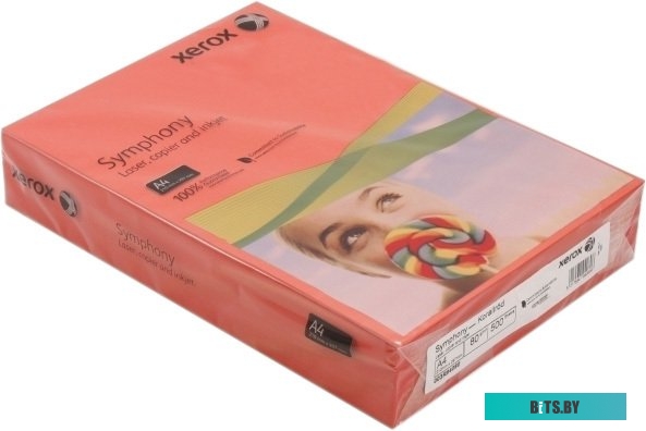 Офисная бумага Xerox Symphony Coral Red A4, 500л (80 г/м2) [003R94080]