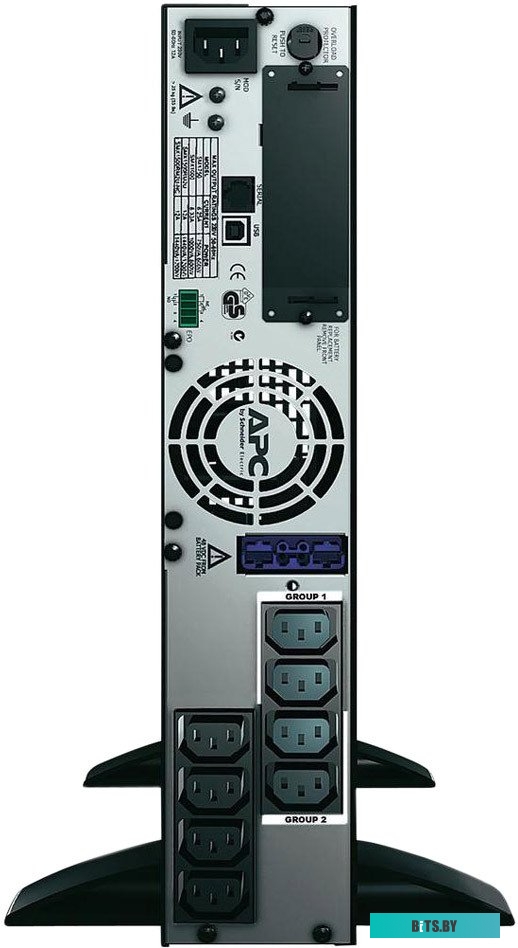 Источник бесперебойного питания (ИБП) APC Smart-UPS X 1500VA Rack/Tower LCD 230V (SMX1500RMI2U)