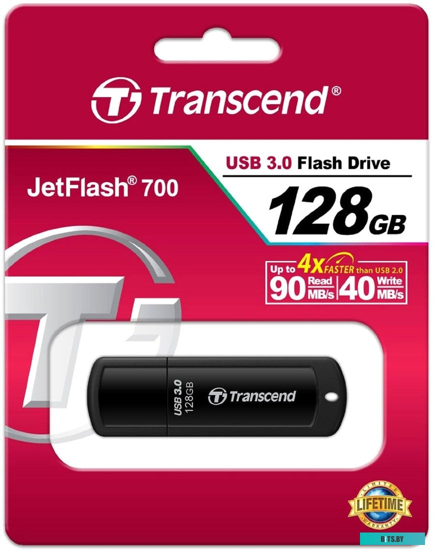 USB накопитель (Флешка) Transcend JetFlash 700 64GB (TS64GJF700)