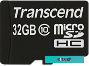 Карта памяти Transcend microSDHC Class 10 32 Гб (TS32GUSDC10)