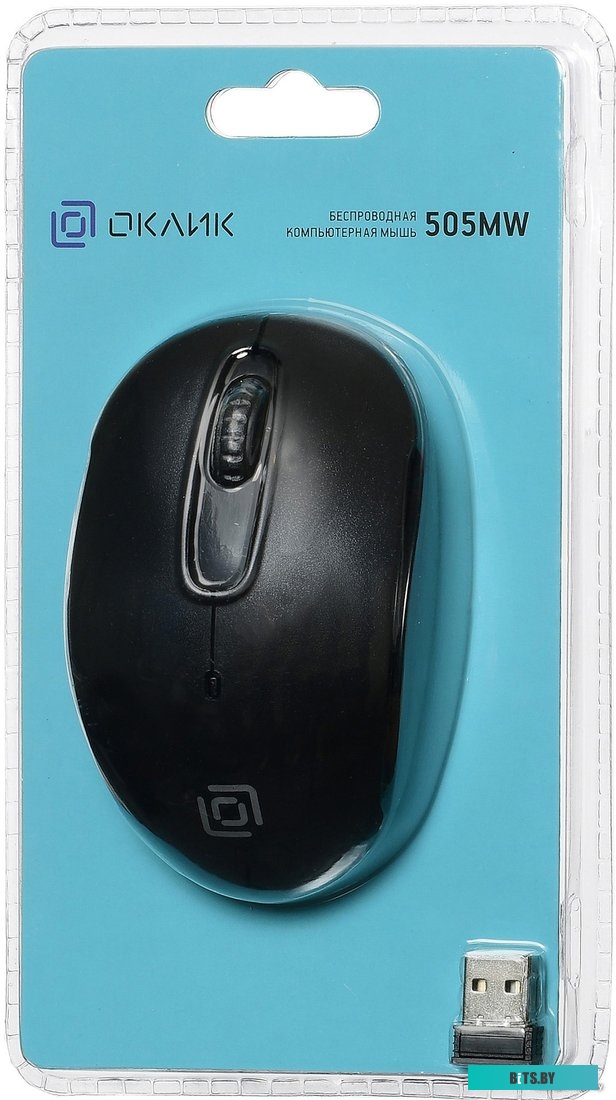 Мышь Oklick 505MW (черный) <1018256>