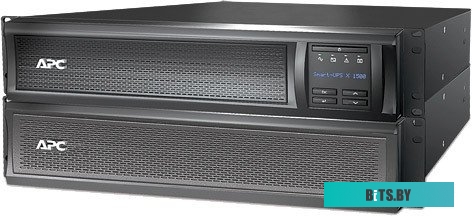 Источник бесперебойного питания (ИБП) APC Smart-UPS X 1500VA Rack/Tower LCD 230V (SMX1500RMI2UNC)