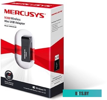 Wi-Fi адаптер Mercusys MW300UM