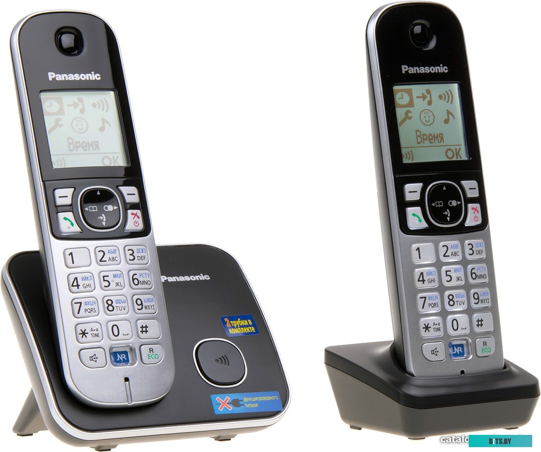 Радиотелефон Panasonic KX-TG6812RUB
