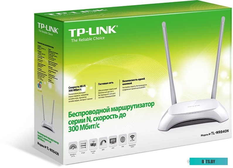 Wi-Fi роутер TP-Link TL-WR840N
