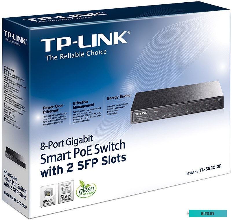 Коммутатор TP-Link TL-SG2210P