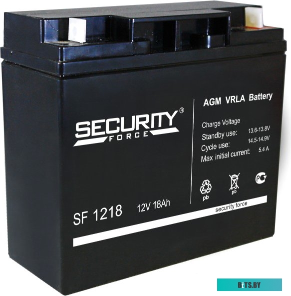 Аккумулятор для ИБП Security Force SF 1218 (12В/18 А·ч)