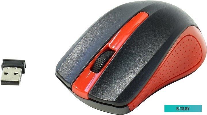 Мышь Oklick 485MW Black/Red (997828)