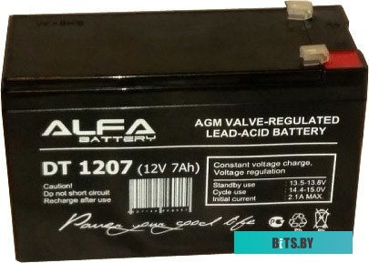 Аккумулятор для ИБП Delta DT 1207 (12В/7 А·ч)