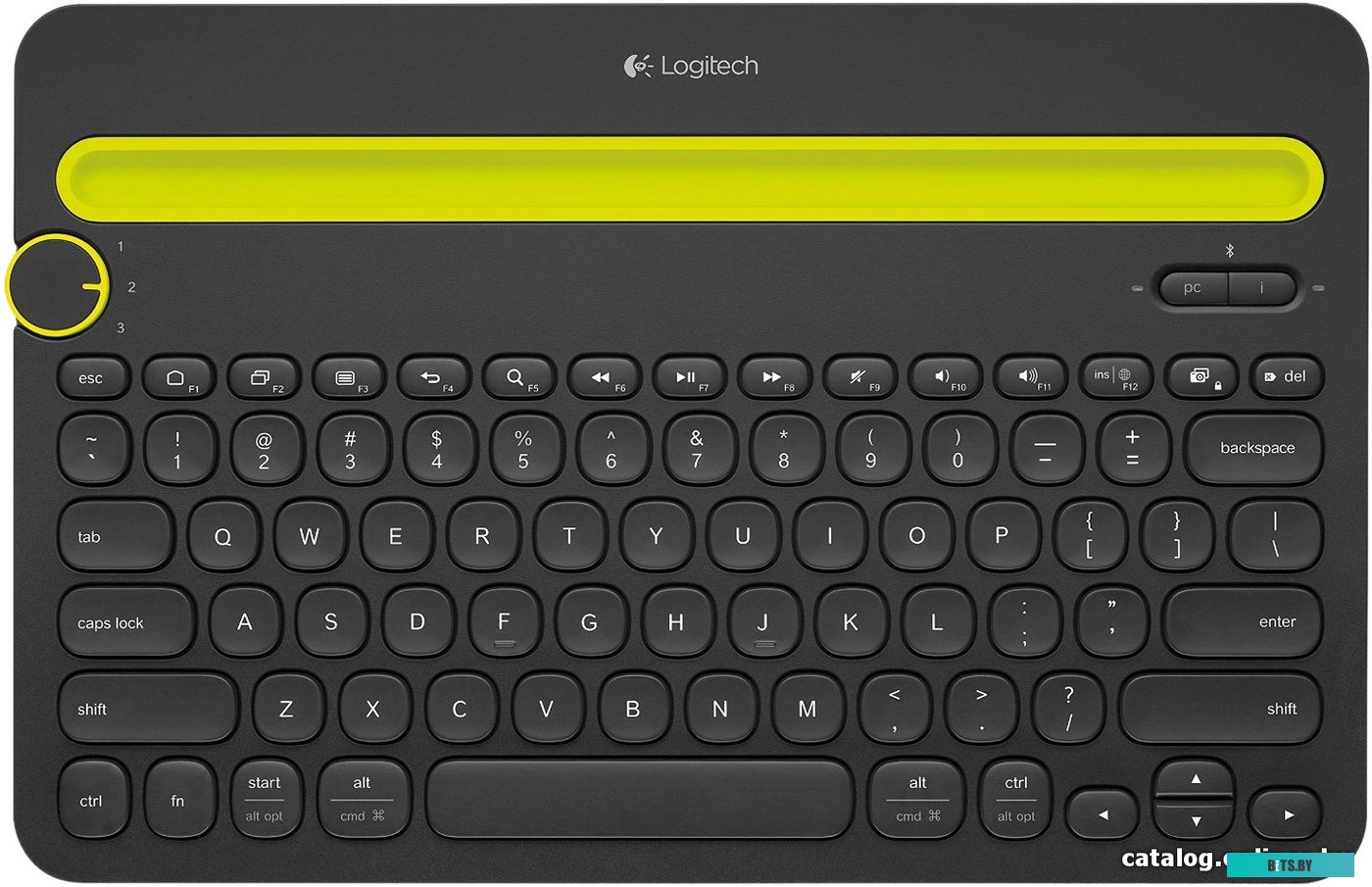 Клавиатура Logitech Bluetooth Multi-Device Keyboard K480 (черный) <920-006368>
