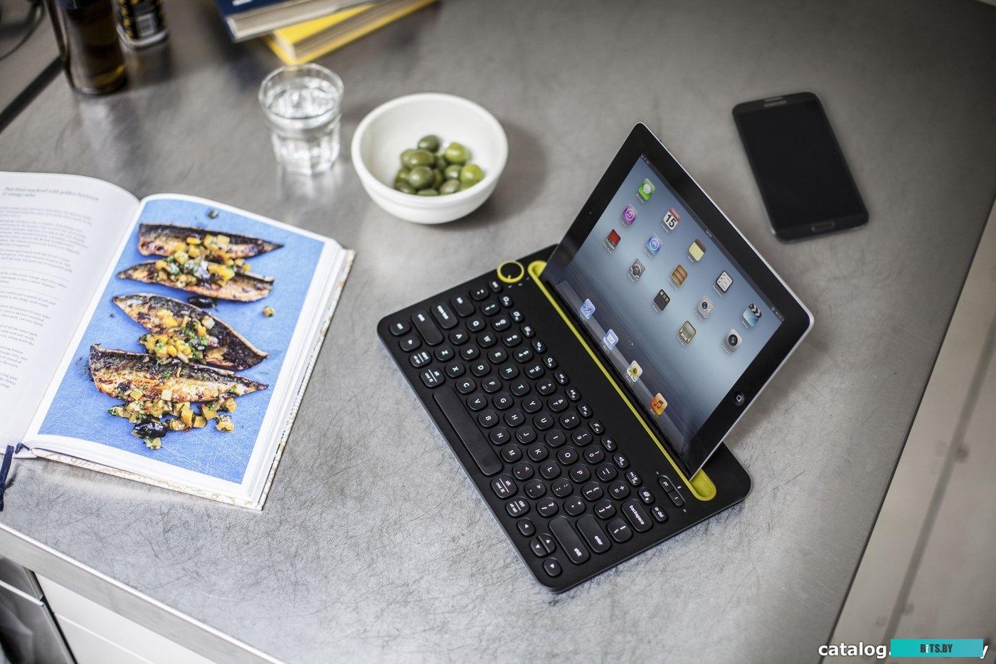 Клавиатура Logitech Bluetooth Multi-Device Keyboard K480 (черный) <920-006368>