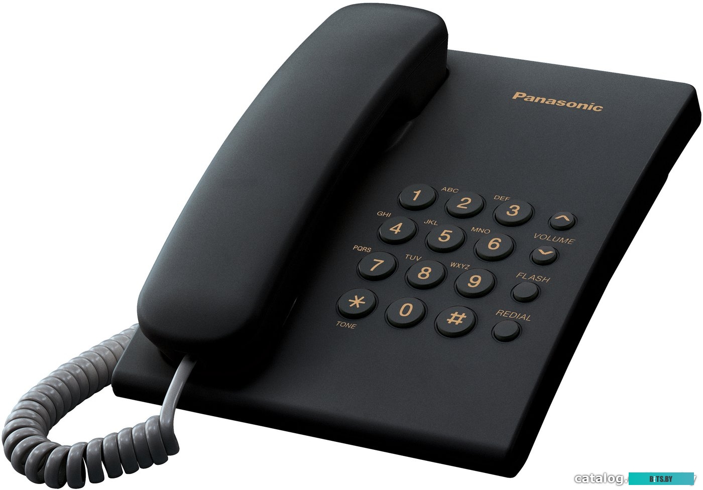Проводной телефон Panasonic KX-TS2350RUB (черный)
