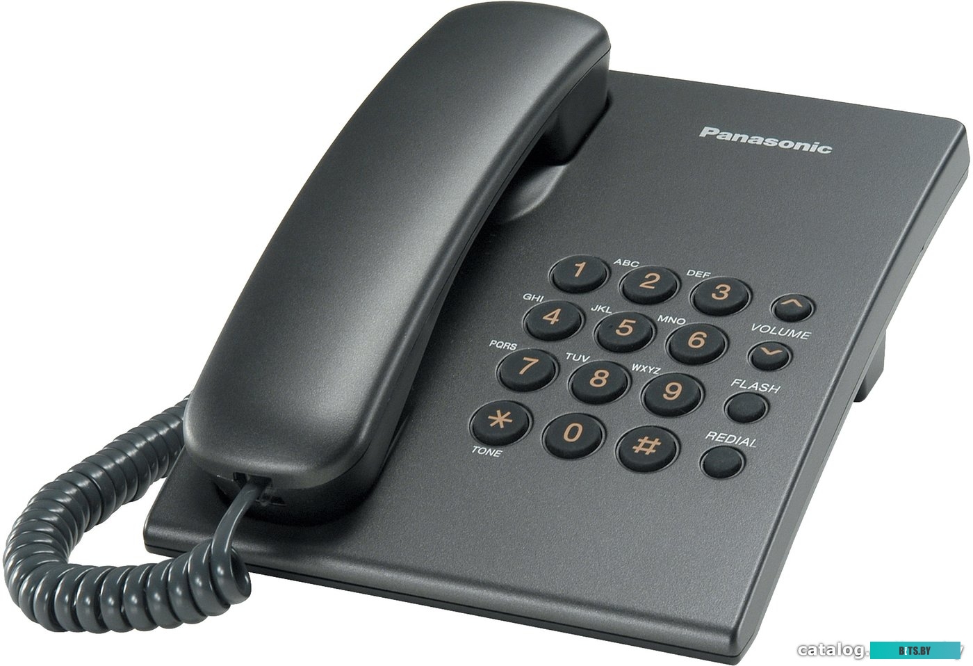 Проводной телефон Panasonic KX-TS2350RUB (черный)
