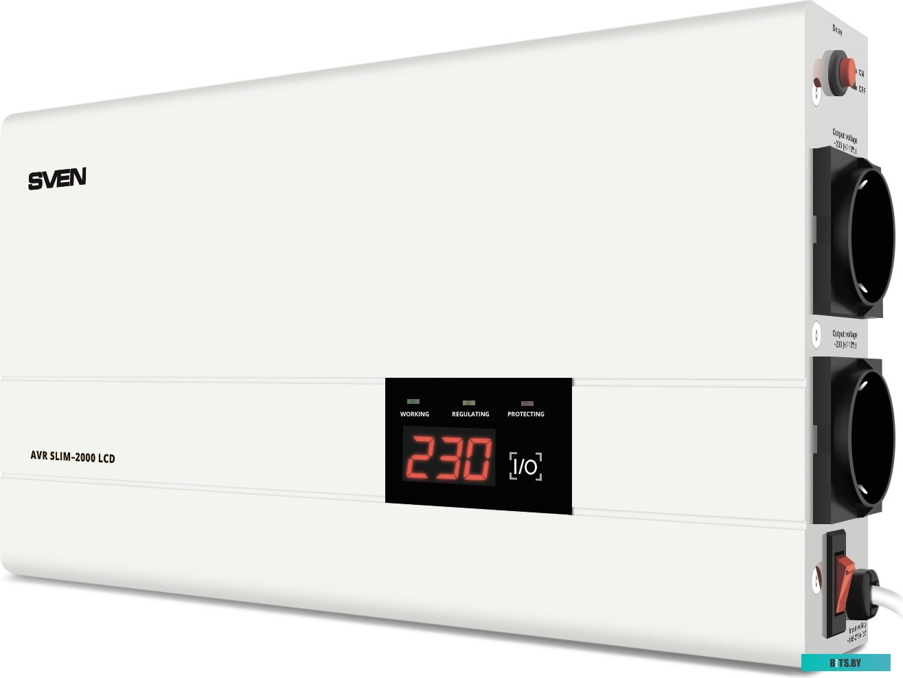 Стабилизатор напряжения Sven AVR SLIM-2000 LCD <SV-013950>