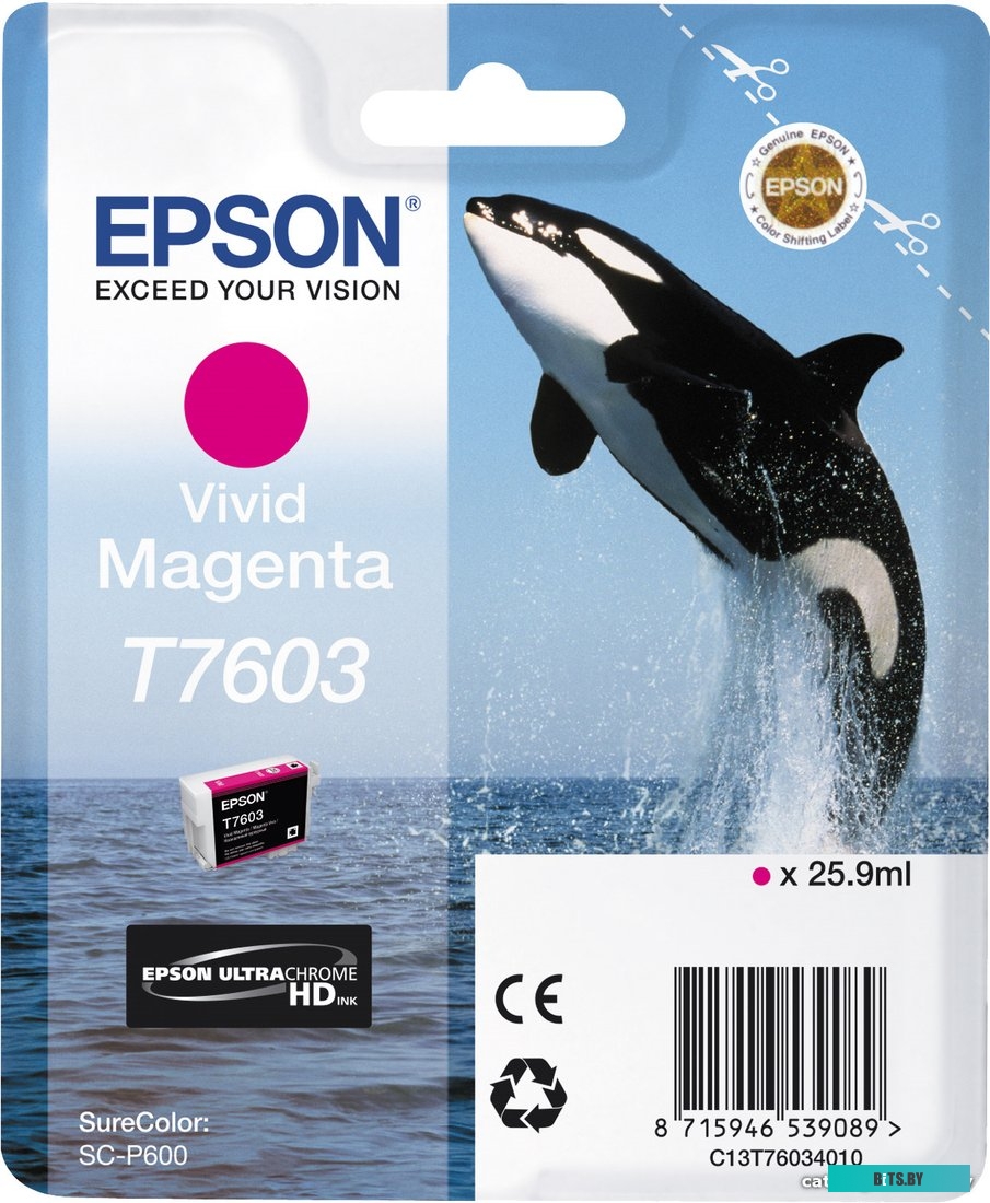 Картридж Epson C13T76034010