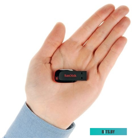 USB накопитель (Флешка) Sandisk Cruzer Blade Black 128GB (SDCZ50-128G-B35)