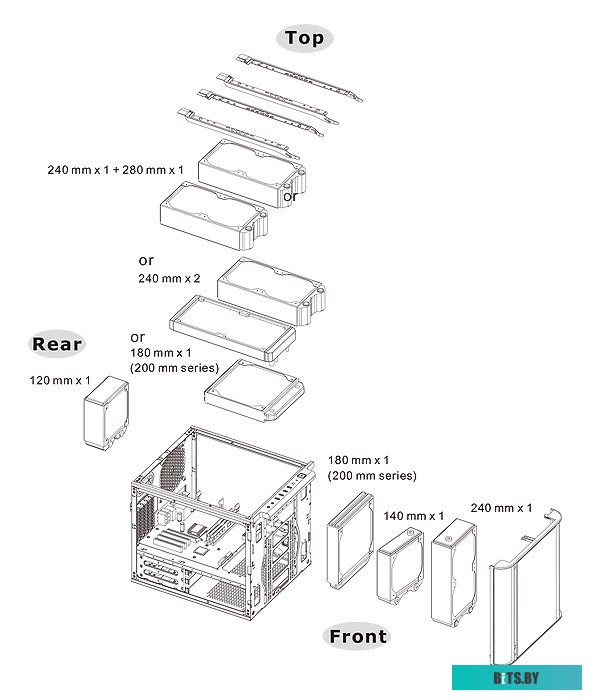 Корпус Thermaltake Level 20 VT <CA-1L2-00S1WN-00>