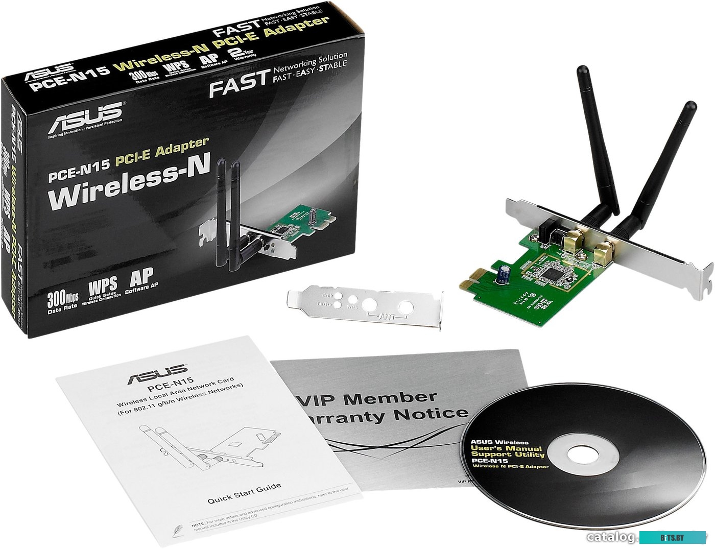 Беспроводной адаптер Asus PCE-N15