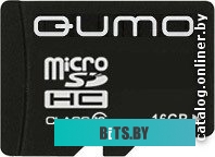 Карта памяти Qumo microSDHC (Class 10) 16GB (QM16GMICSDHC10)
