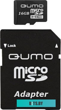 Карта памяти Qumo microSDHC (Class 10) 16GB (QM16GMICSDHC10)