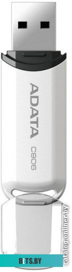 USB накопитель (Флешка) ADATA C906 32 Гб White (AC906-32G-RWH)