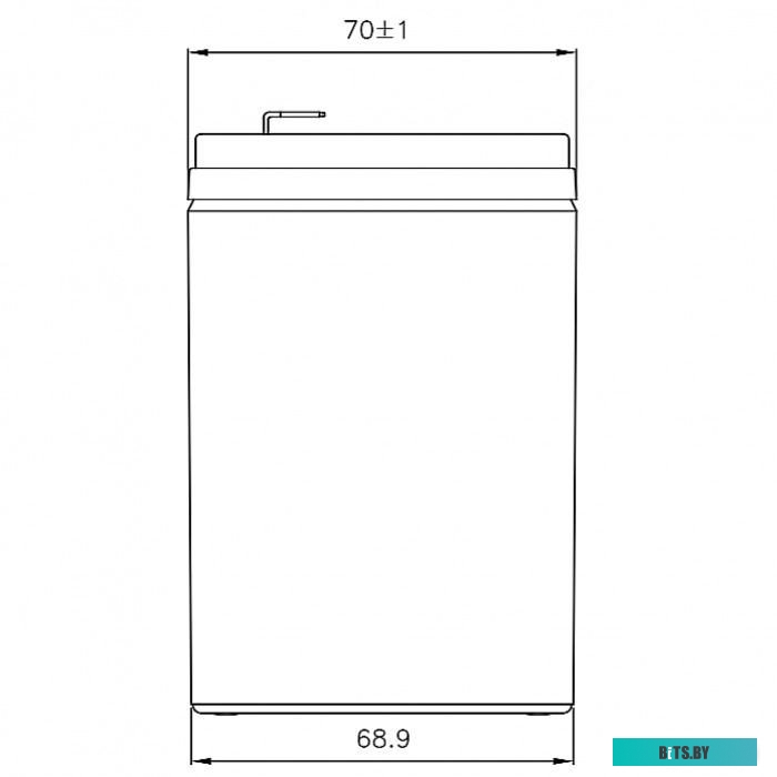 Аккумулятор для ИБП CSB Battery HR1227W F2 (12В/6.5 А·ч) <7944>