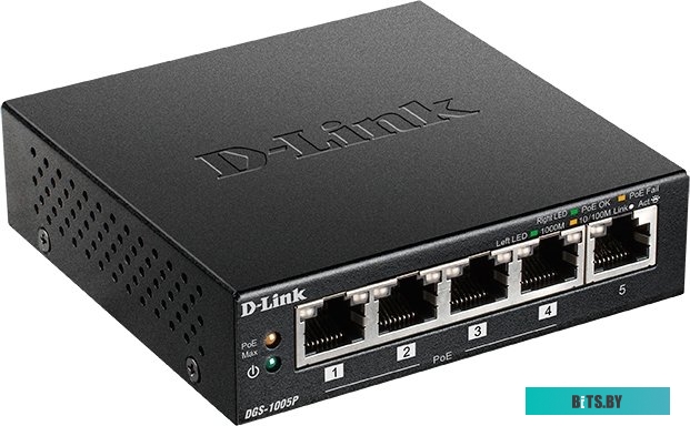 Коммутатор D-Link DGS-1005P/A1A