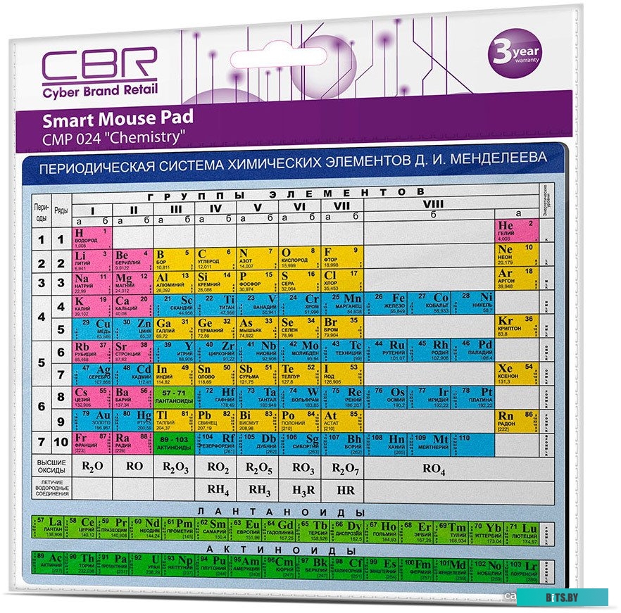 Коврик CBR CMP 023 Chemistry