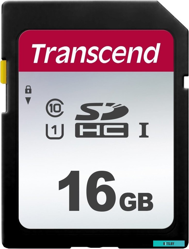 Карта памяти Transcend SDHC 300S 16GB <TS16GSDC300S>
