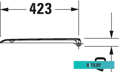 45350BL Хомут кабельный 4,8х350 мм (100шт), цвет черный