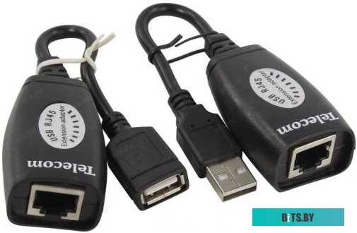 Удлинитель Telecom TU824 USB Extender (USB - RJ45 - USB до 45м)