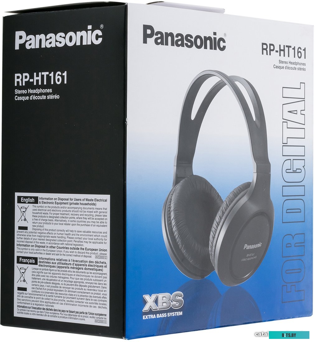 Наушники (Гарнитура) Panasonic RP-HT161E-K