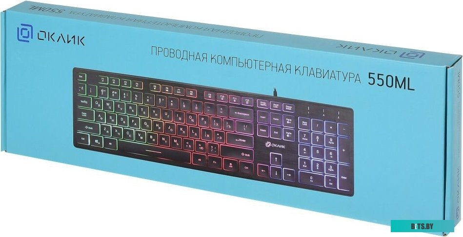 Клавиатура Oklick 550ML (черный) <1061617>