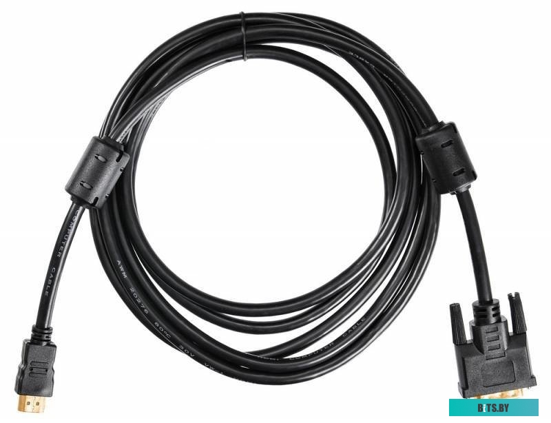 Кабель Buro HDMI-19M-DVI-D-3m