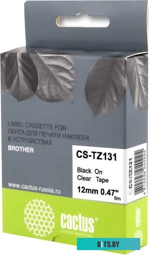 Картридж Cactus CS-TZ131 (аналог Brother TZ131)