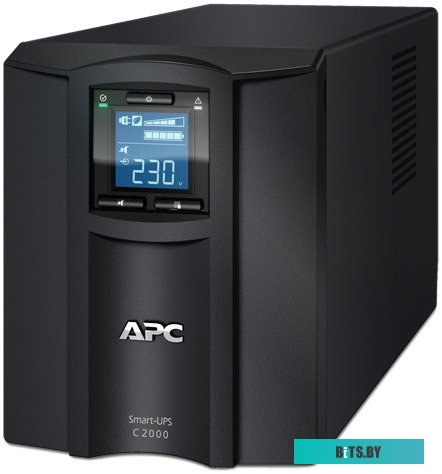 Источник бесперебойного питания (ИБП) APC Smart-UPS C 2000VA LCD 230V (SMC2000I)