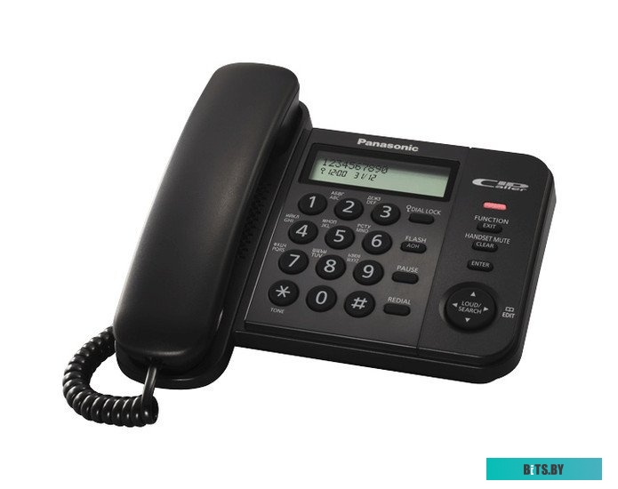 Проводной телефон Panasonic KX-TS2356RUB (черный)