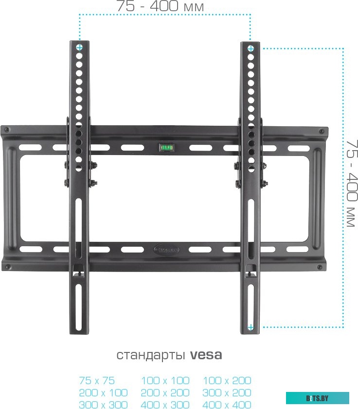 Кронштейн kromax IDEAL-4 темно-серый