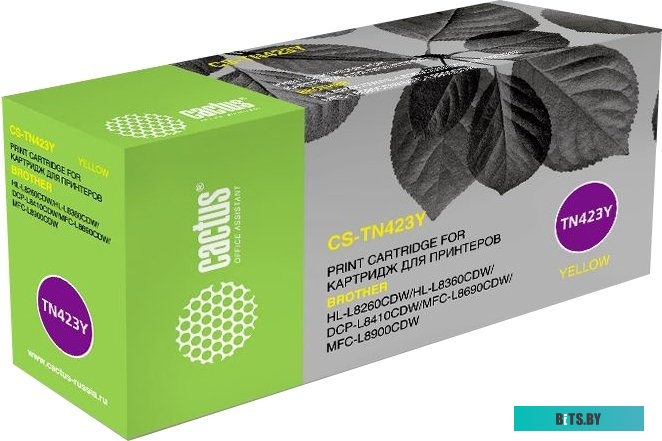 Картридж Cactus CS-TN423Y (аналог Brother TN-TN423Y)
