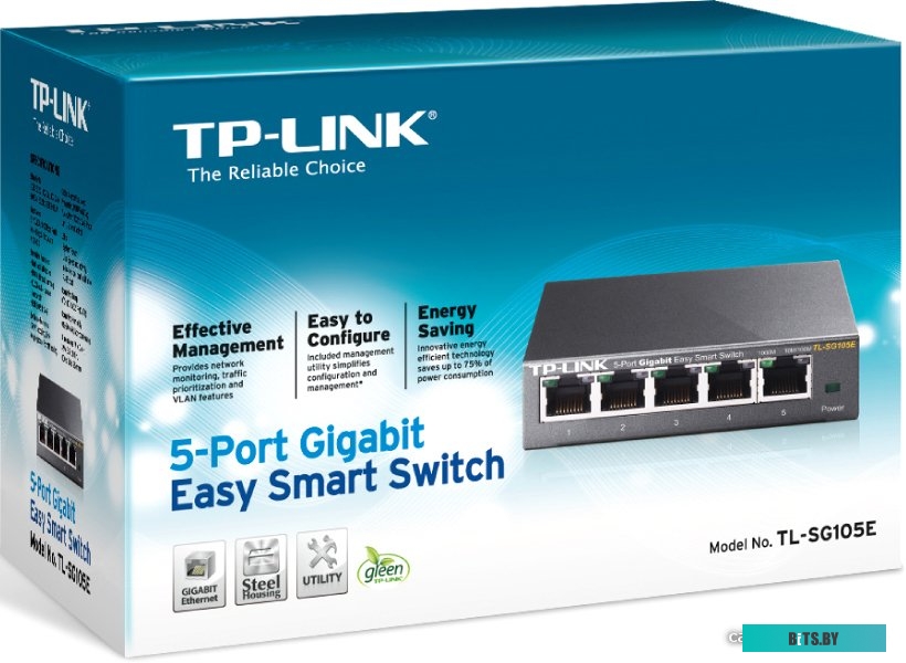 Коммутатор TP-Link TL-SG105E