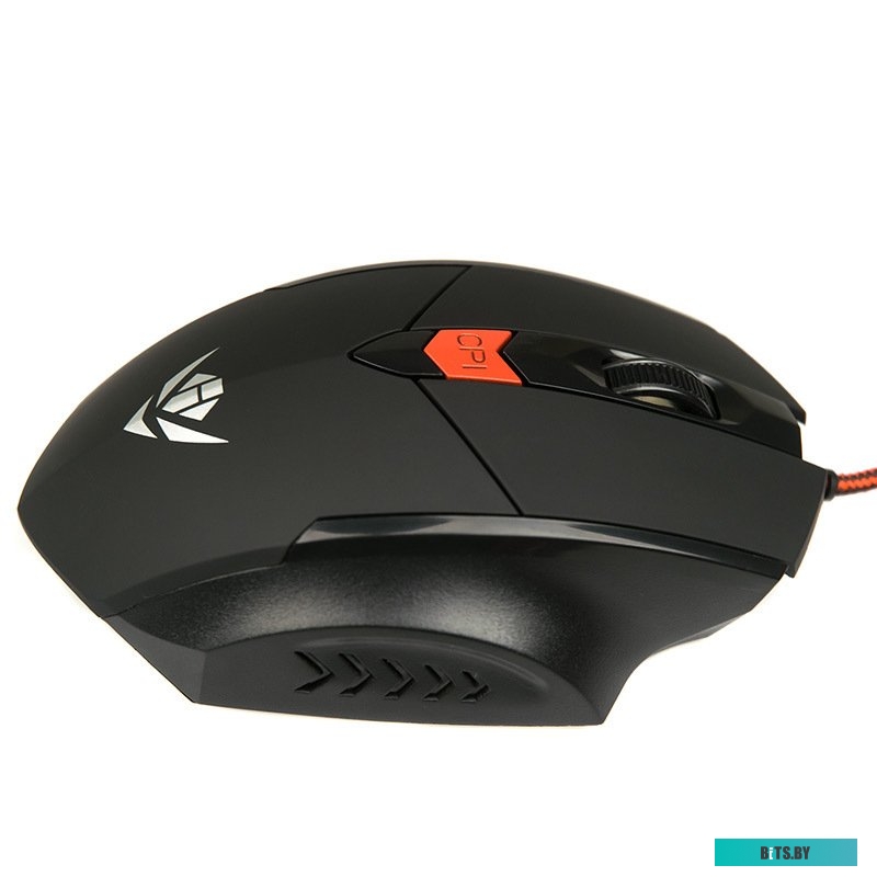 Мышь MOG-11U Nakatomi Gaming mouse - игровая, 6 кнопок + ролик прокрутки, USB, черная