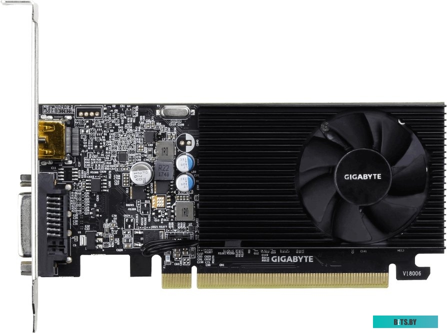 Видеокарта Gigabyte GeForce GT 1030 Low Profile 2GB DDR4 <GV-N1030D4-2GL>